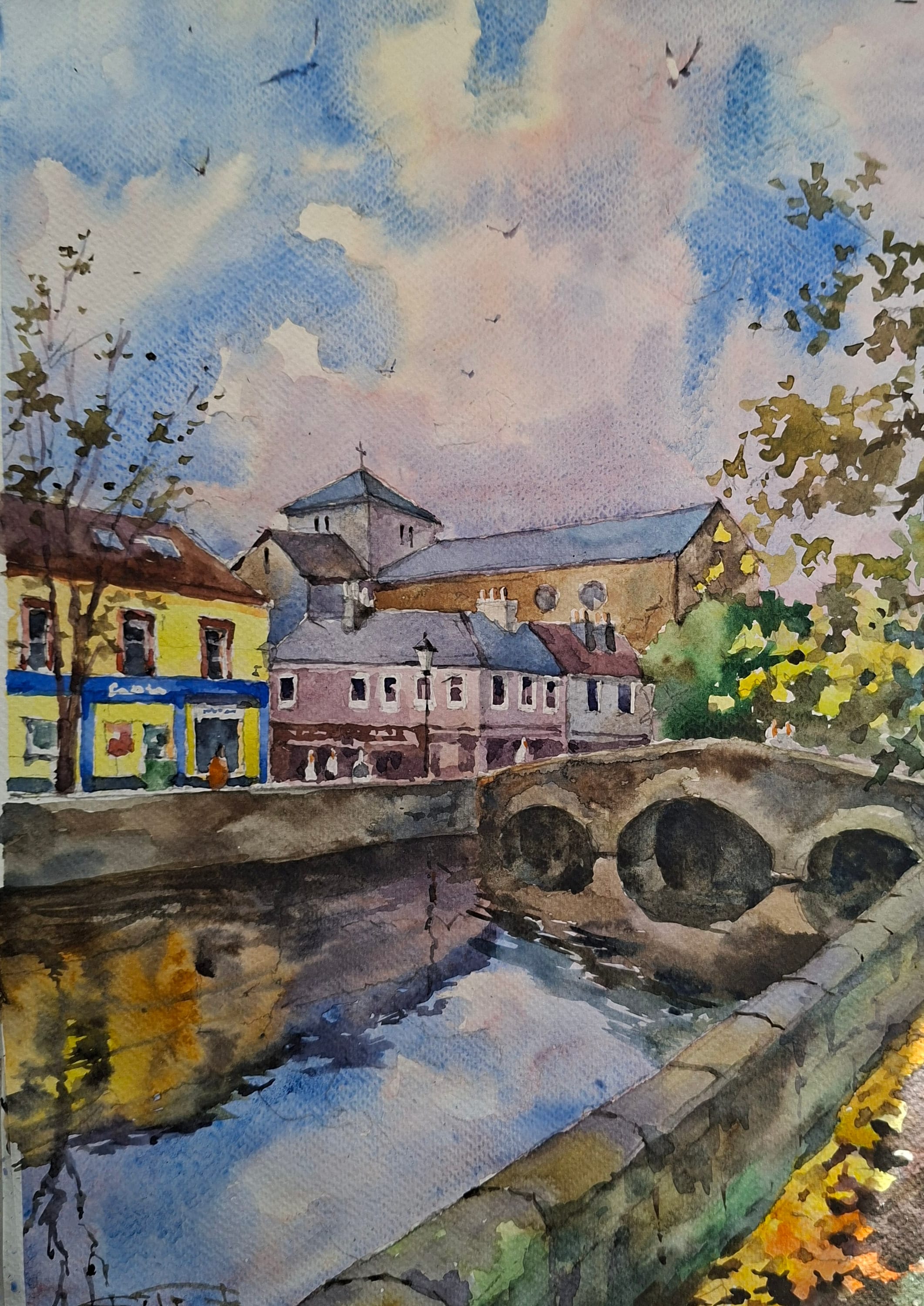 Watercolour by Serhii Shcherbakov