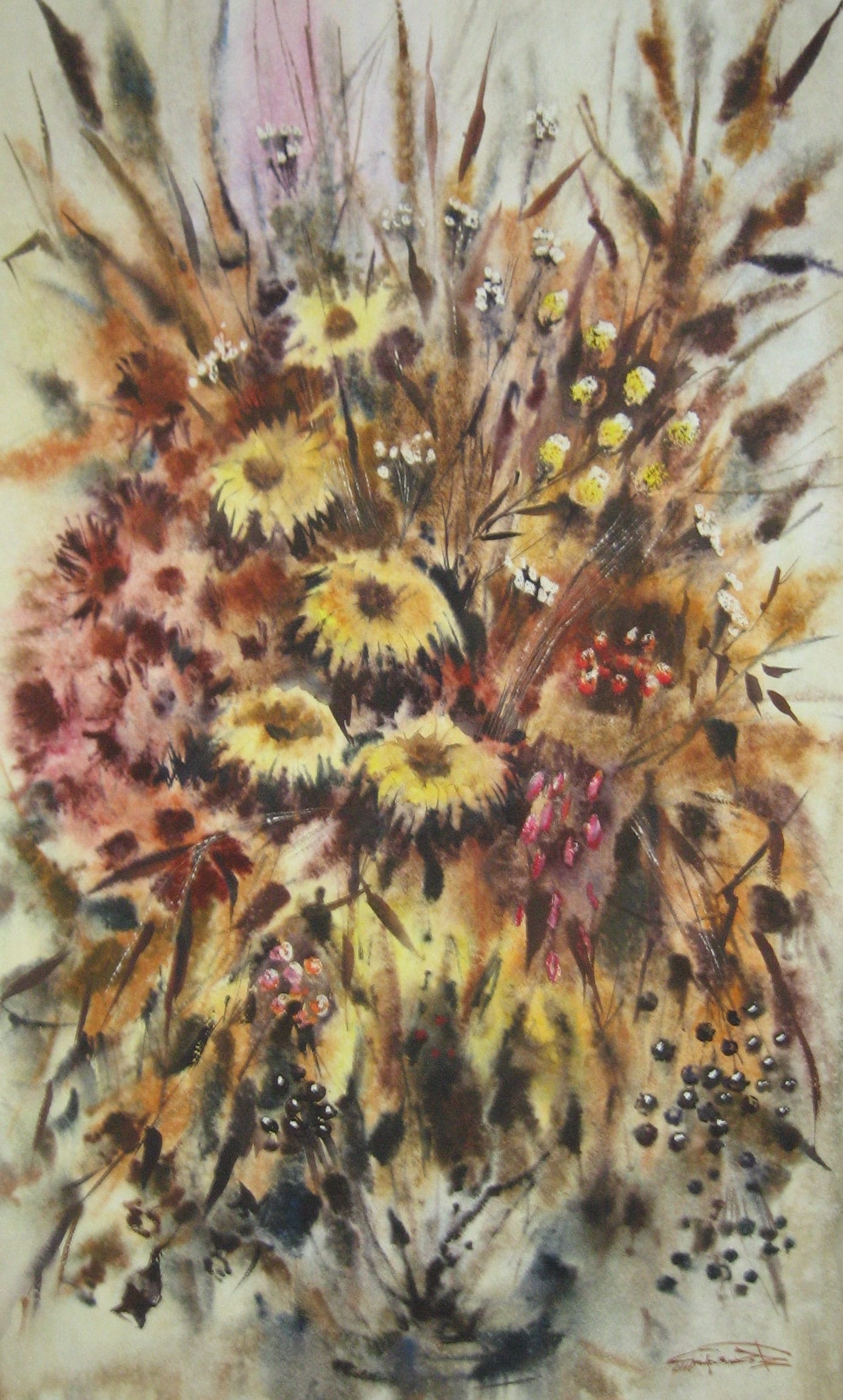 Autumn Breath — watercolour by Serhii Shcherbakov